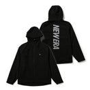 シェルジャケット VERTICAL LOGO ブラック｜パフォーマンスアパレル