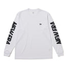 長袖 テック Tシャツ Sleeve Logo ホワイト｜パフォーマンスアパレル | NEW ERA ニューエラ公式オンラインストア