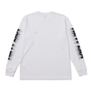 長袖 テック Tシャツ Sleeve Logo ホワイト｜パフォーマンスアパレル | NEW ERA ニューエラ公式オンラインストア