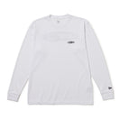長袖 テック Tシャツ Oval Logo ホワイト｜パフォーマンスアパレル | NEW ERA ニューエラ公式オンラインストア