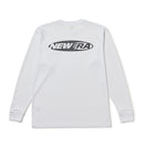 長袖 テック Tシャツ Oval Logo ホワイト｜パフォーマンスアパレル | NEW ERA ニューエラ公式オンラインストア