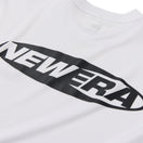 長袖 テック Tシャツ Oval Logo ホワイト｜パフォーマンスアパレル | NEW ERA ニューエラ公式オンラインストア