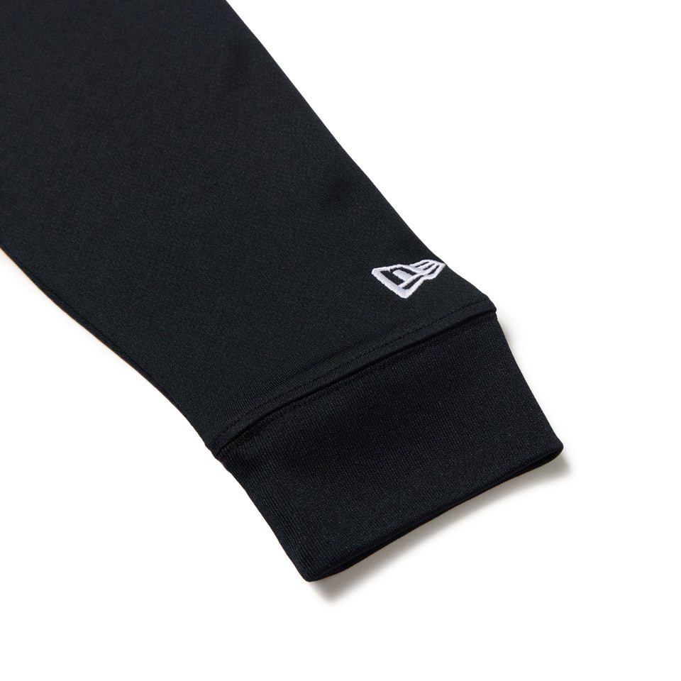 長袖 テック Tシャツ Oval Logo ブラック｜パフォーマンスアパレル | NEW ERA ニューエラ公式オンラインストア