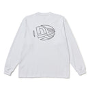 長袖 オーバーサイズド パフォーマンス Tシャツ Flag Oval Logo ホワイト｜パフォーマンスアパレル | NEW ERA ニューエラ公式オンラインストア