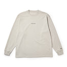長袖 オーバーサイズド パフォーマンス Tシャツ Flag Oval Logo ストーン｜パフォーマンスアパレル