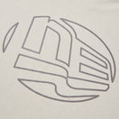 長袖 オーバーサイズド パフォーマンス Tシャツ Flag Oval Logo ストーン｜パフォーマンスアパレル