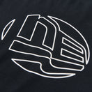 長袖 オーバーサイズド パフォーマンス Tシャツ Flag Oval Logo ブラック｜パフォーマンスアパレル | NEW ERA ニューエラ公式オンラインストア