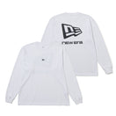 長袖 オーバーサイズド パフォーマンス Tシャツ Box Logo ホワイト｜パフォーマンスアパレル