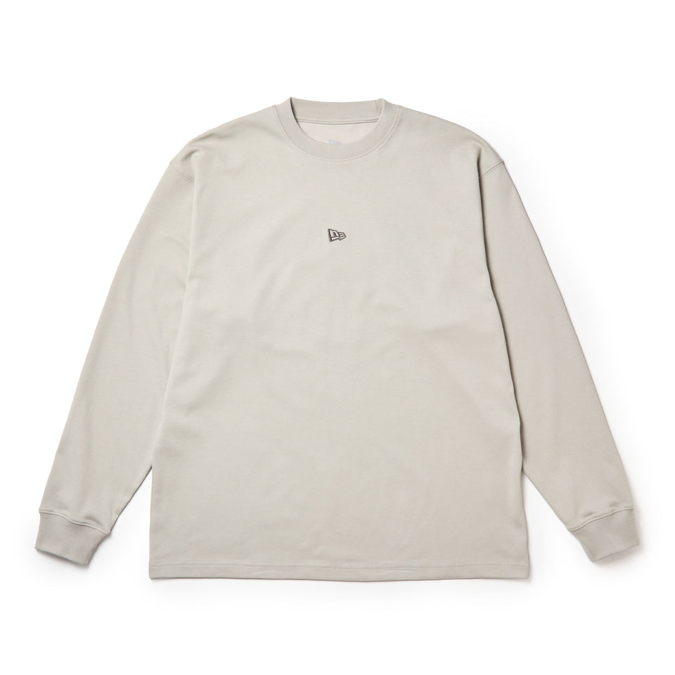 長袖 オーバーサイズド パフォーマンス Tシャツ Box Logo ストーン｜パフォーマンスアパレル