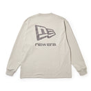 長袖 オーバーサイズド パフォーマンス Tシャツ Box Logo ストーン｜パフォーマンスアパレル