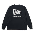 長袖 オーバーサイズド パフォーマンス Tシャツ Box Logo ブラック｜パフォーマンスアパレル | NEW ERA ニューエラ公式オンラインストア