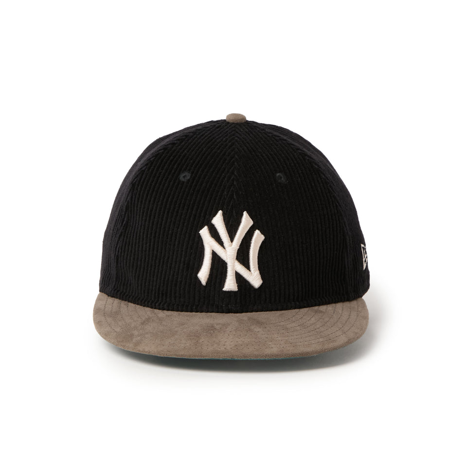 RC 9FIFTY レザーストラップ Corduroy コーデュロイ ニューヨーク・ヤンキース ブラック グレー | NEW ERA ニューエラ公式オンラインストア