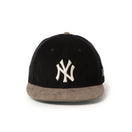 RC 9FIFTY レザーストラップ Corduroy コーデュロイ ニューヨーク・ヤンキース ブラック グレー | NEW ERA ニューエラ公式オンラインストア