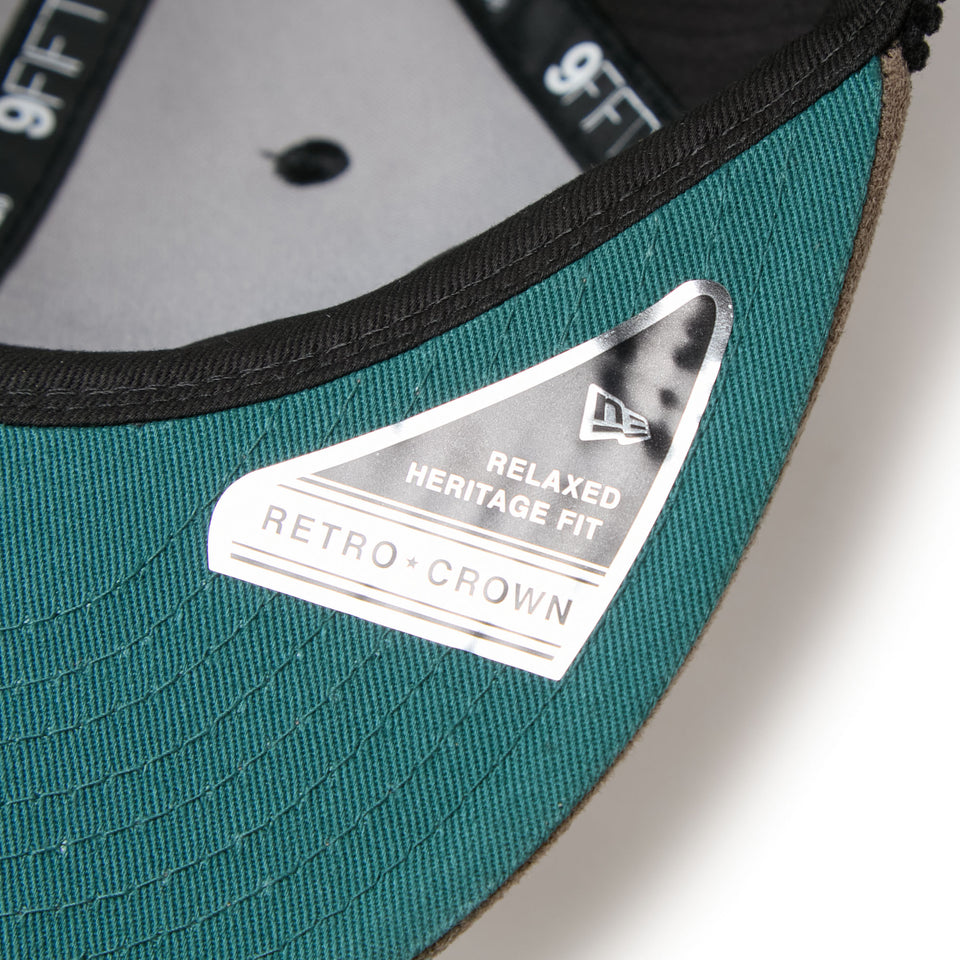 RC 9FIFTY レザーストラップ Corduroy コーデュロイ ニューヨーク・ヤンキース ブラック グレー | NEW ERA ニューエラ公式オンラインストア