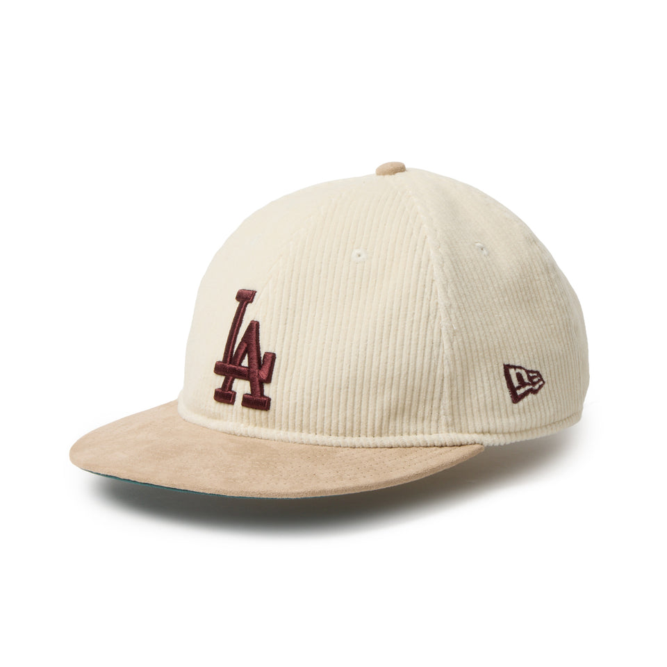 RC 9FIFTY レザーストラップ Corduroy コーデュロイ ロサンゼルス・ドジャース アイボリー ベージュ | NEW ERA ニューエラ公式オンラインストア