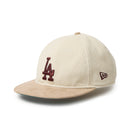 RC 9FIFTY レザーストラップ Corduroy コーデュロイ ロサンゼルス・ドジャース アイボリー ベージュ | NEW ERA ニューエラ公式オンラインストア