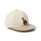 RC 9FIFTY レザーストラップ Corduroy コーデュロイ ロサンゼルス・ドジャース アイボリー ベージュ | NEW ERA ニューエラ公式オンラインストア