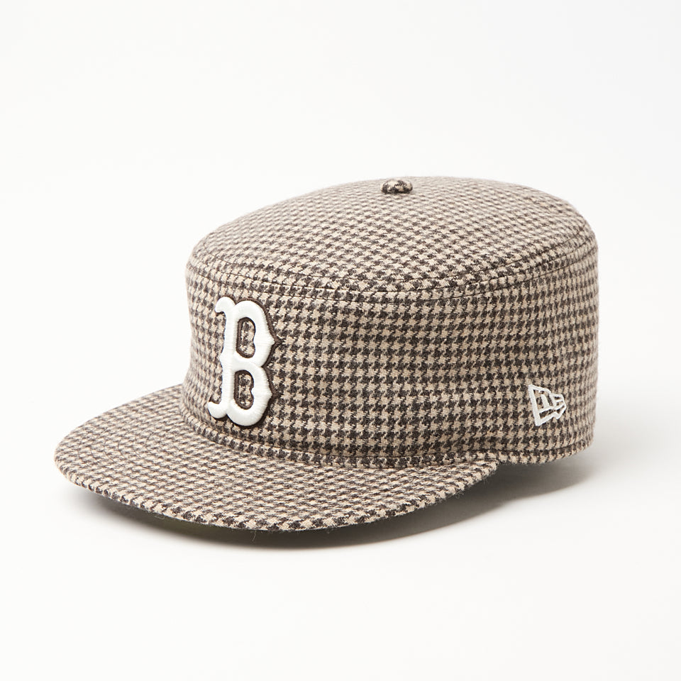 Pillbox ガンクラブチェック ボストン・レッドソックス ブラウン | NEW ERA ニューエラ公式オンラインストア