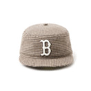 Pillbox ガンクラブチェック ボストン・レッドソックス ブラウン | NEW ERA ニューエラ公式オンラインストア