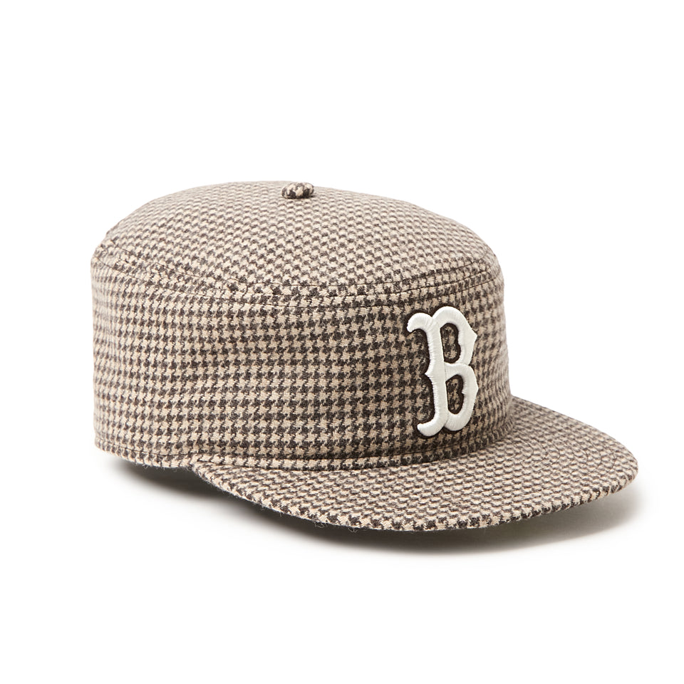 Pillbox ガンクラブチェック ボストン・レッドソックス ブラウン | NEW ERA ニューエラ公式オンラインストア