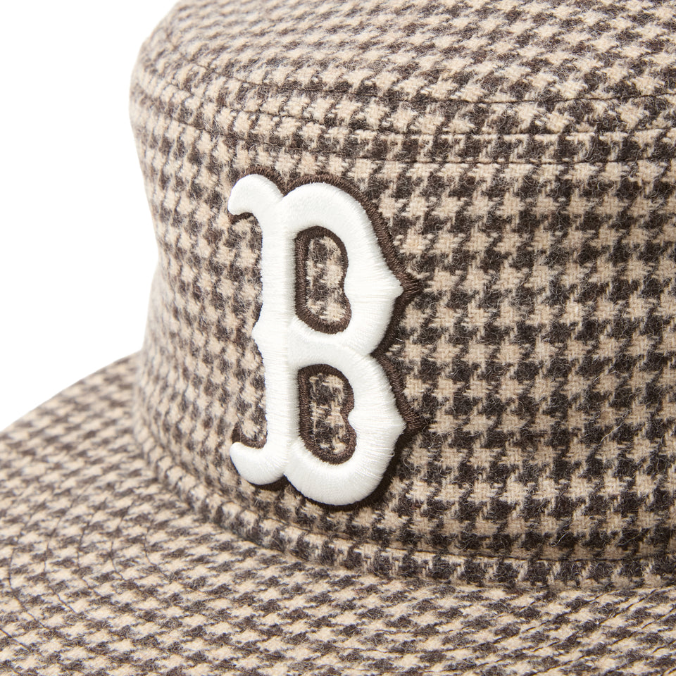 Pillbox ガンクラブチェック ボストン・レッドソックス ブラウン | NEW ERA ニューエラ公式オンラインストア