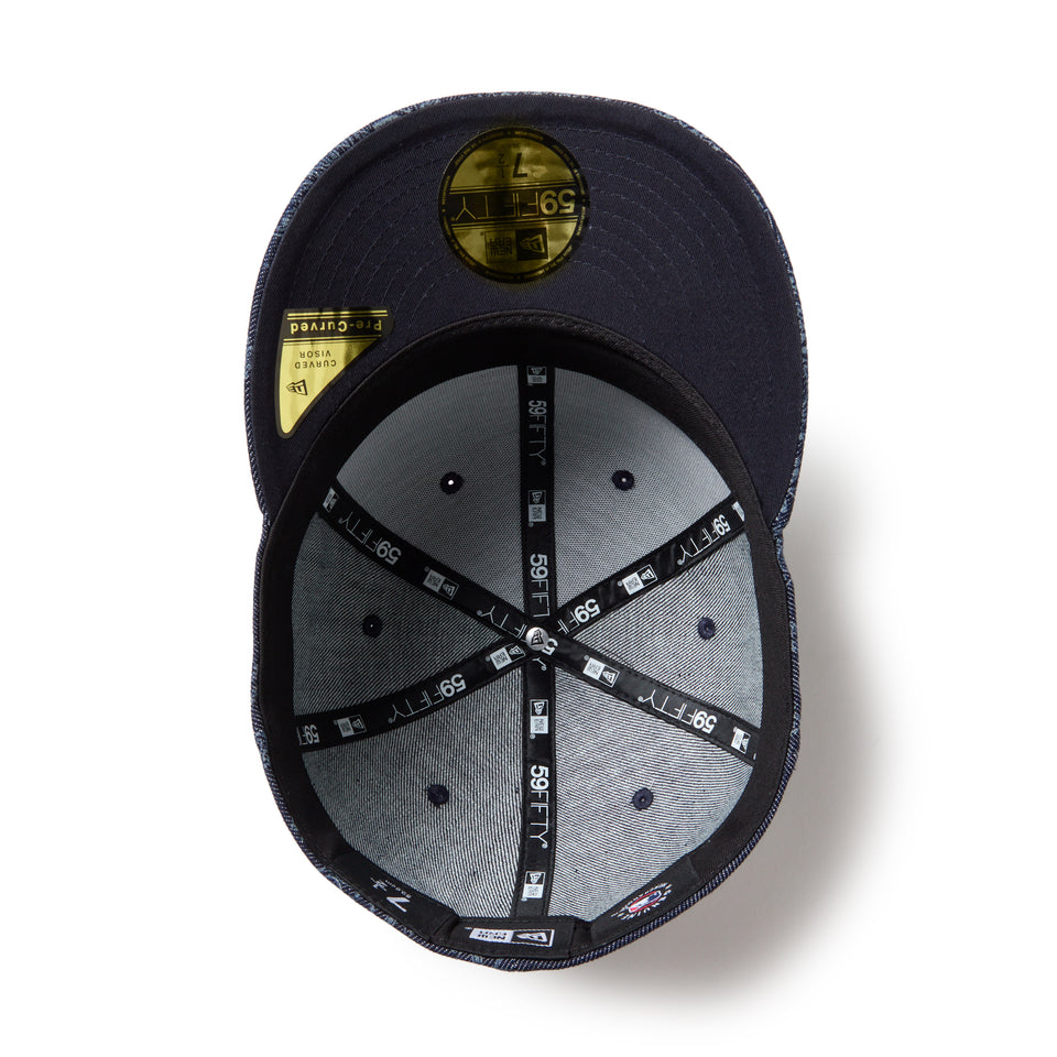 PC 59FIFTY Laser Burn Out Denim ニューヨーク・ヤンキース デニム | NEW ERA ニューエラ公式オンラインストア