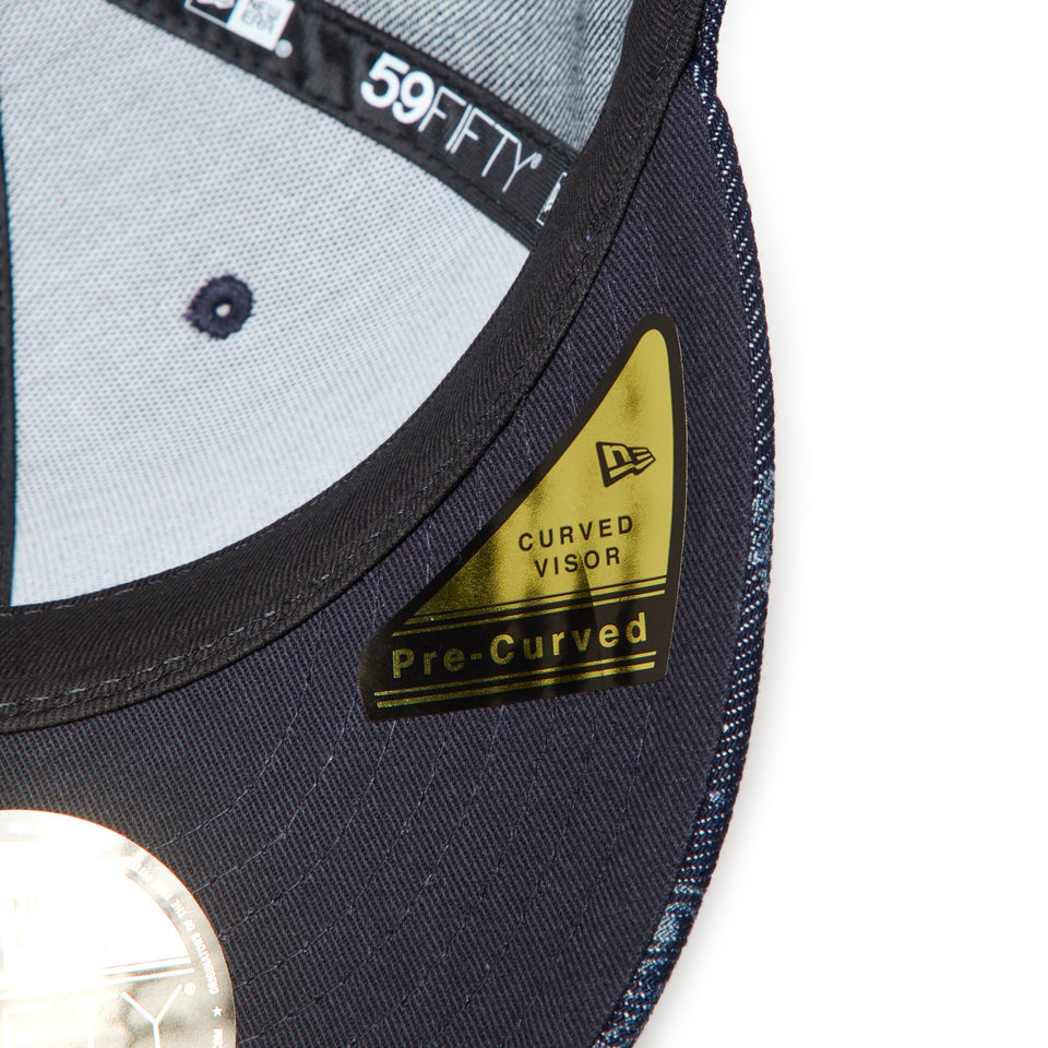 PC 59FIFTY Laser Burn Out Denim ニューヨーク・ヤンキース デニム | NEW ERA ニューエラ公式オンラインストア