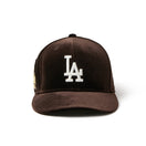 PC 59FIFTY Velvet ベルベット ロサンゼルス・ドジャース ブラウン | NEW ERA ニューエラ公式オンラインストア