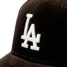 PC 59FIFTY Velvet ベルベット ロサンゼルス・ドジャース ブラウン | NEW ERA ニューエラ公式オンラインストア