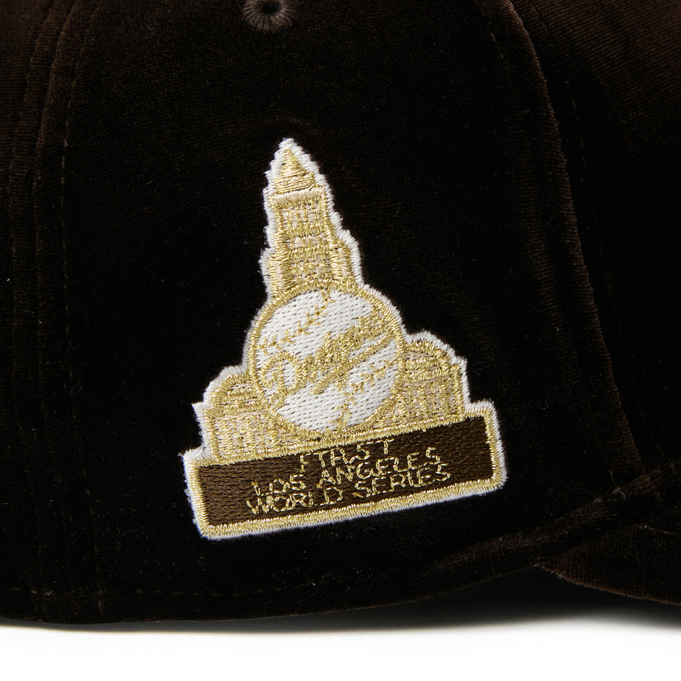 PC 59FIFTY Velvet ベルベット ロサンゼルス・ドジャース ブラウン | NEW ERA ニューエラ公式オンラインストア