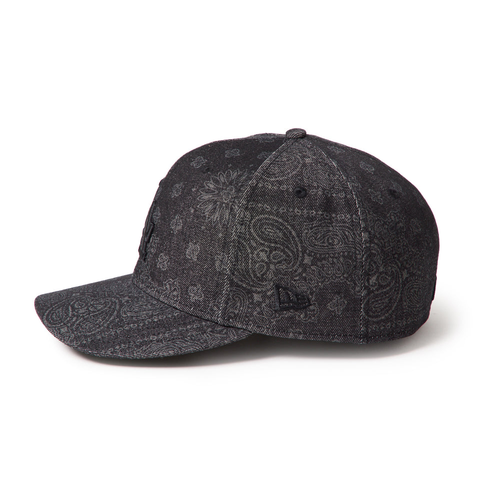 PC 59FIFTY Laser Burn Out Denim ロサンゼルス・ドジャース ブラック | NEW ERA ニューエラ公式オンラインストア