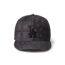 PC 59FIFTY Laser Burn Out Denim ロサンゼルス・ドジャース ブラック | NEW ERA ニューエラ公式オンラインストア