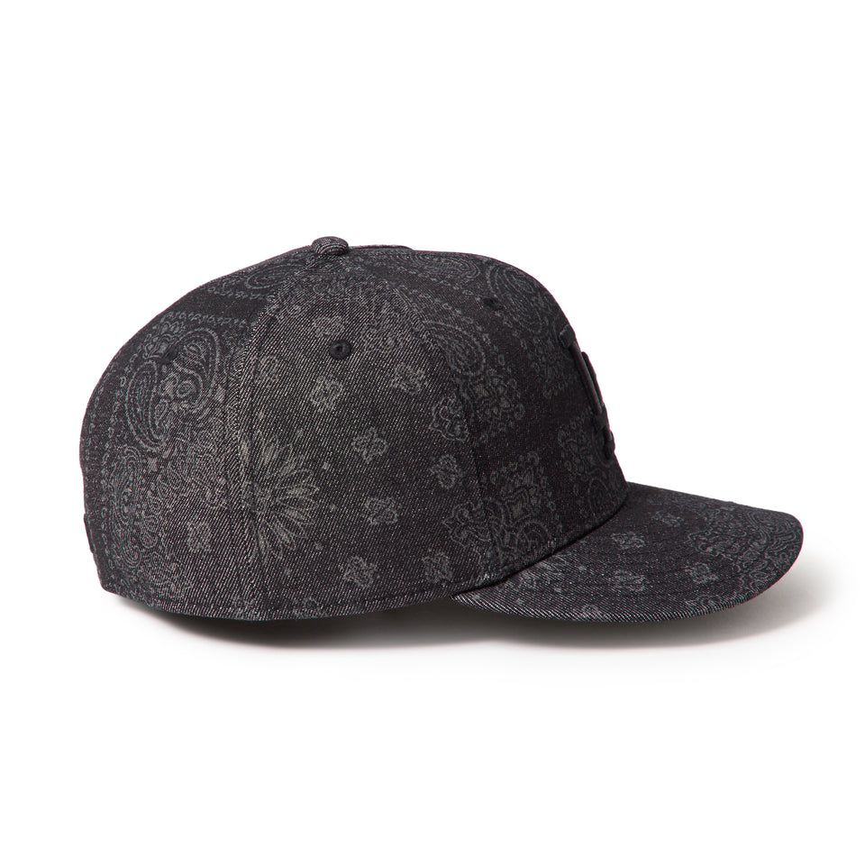 PC 59FIFTY Laser Burn Out Denim ロサンゼルス・ドジャース ブラック | NEW ERA ニューエラ公式オンラインストア