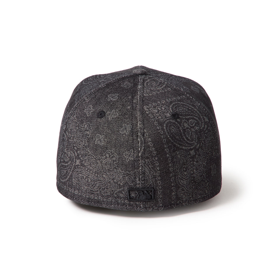 PC 59FIFTY Laser Burn Out Denim ロサンゼルス・ドジャース ブラック | NEW ERA ニューエラ公式オンラインストア
