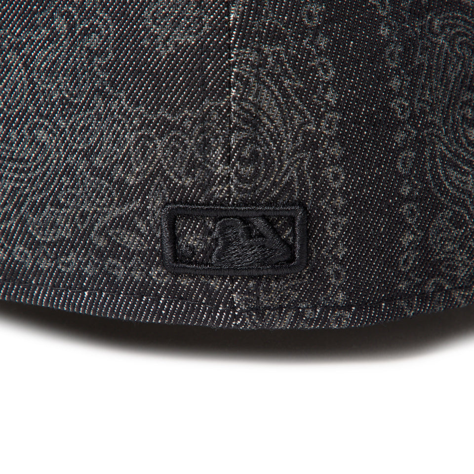 PC 59FIFTY Laser Burn Out Denim ロサンゼルス・ドジャース ブラック | NEW ERA ニューエラ公式オンラインストア