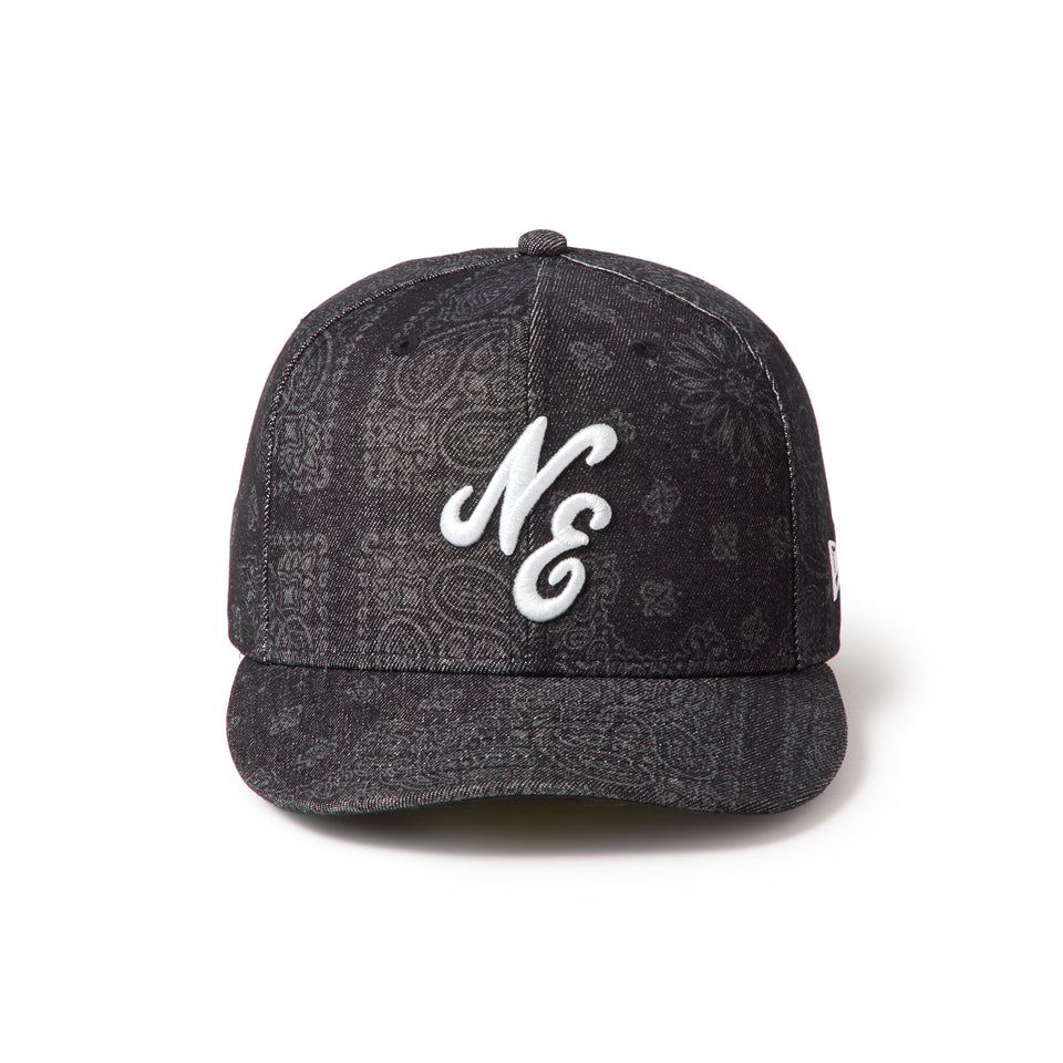 PC 59FIFTY Laser Burn Out Denim クラシックロゴ ブラック | NEW ERA ニューエラ公式オンラインストア