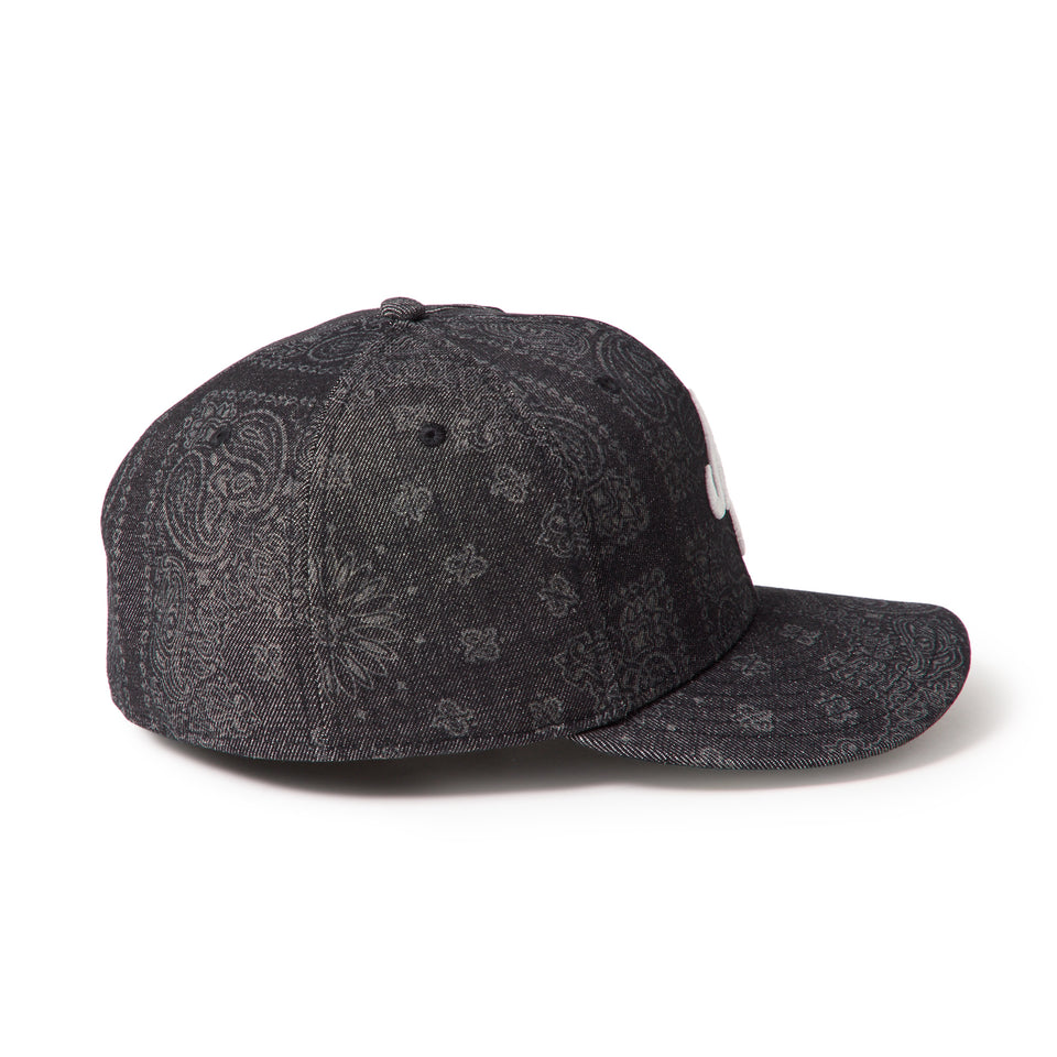 PC 59FIFTY Laser Burn Out Denim クラシックロゴ ブラック | NEW ERA ニューエラ公式オンラインストア