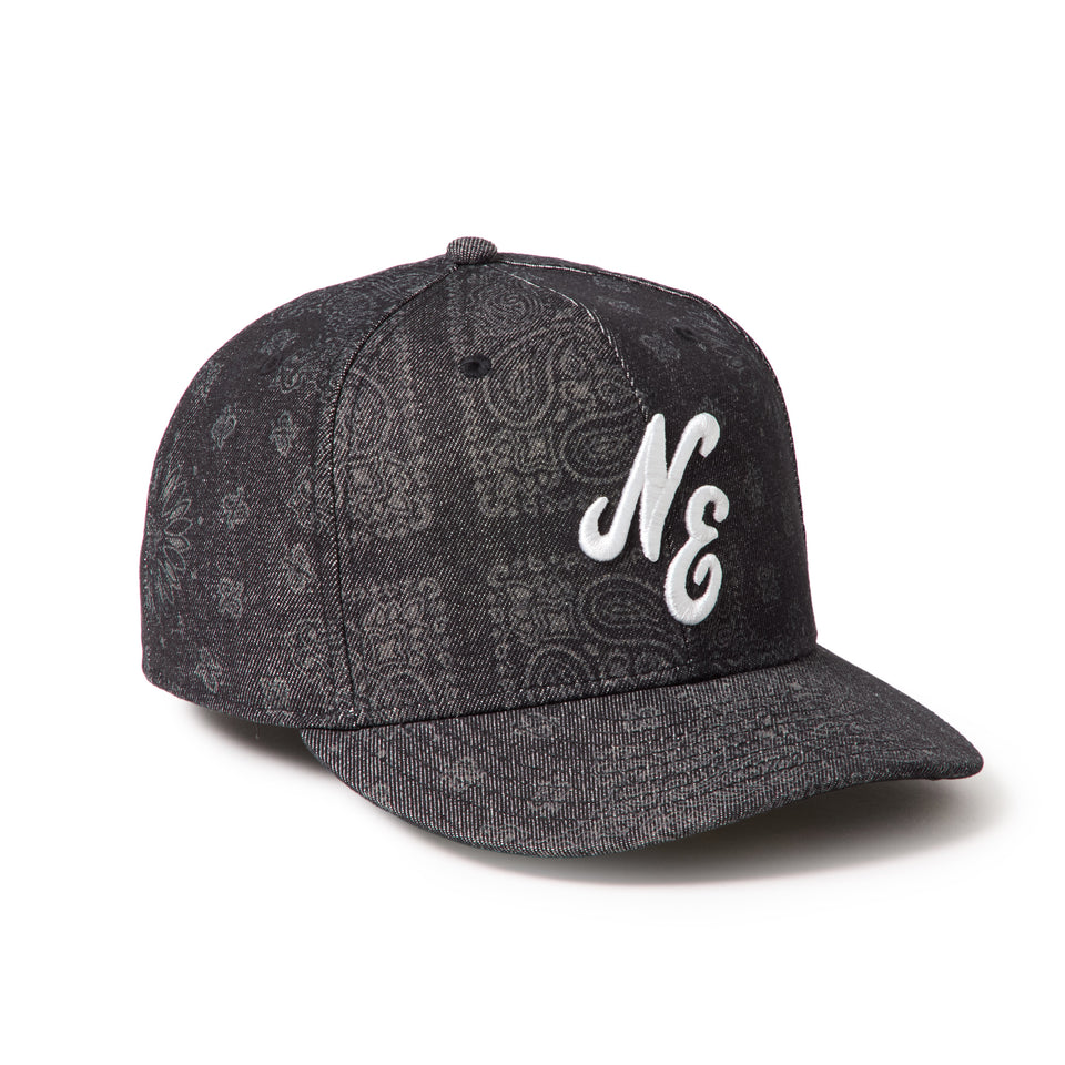 PC 59FIFTY Laser Burn Out Denim クラシックロゴ ブラック | NEW ERA ニューエラ公式オンラインストア