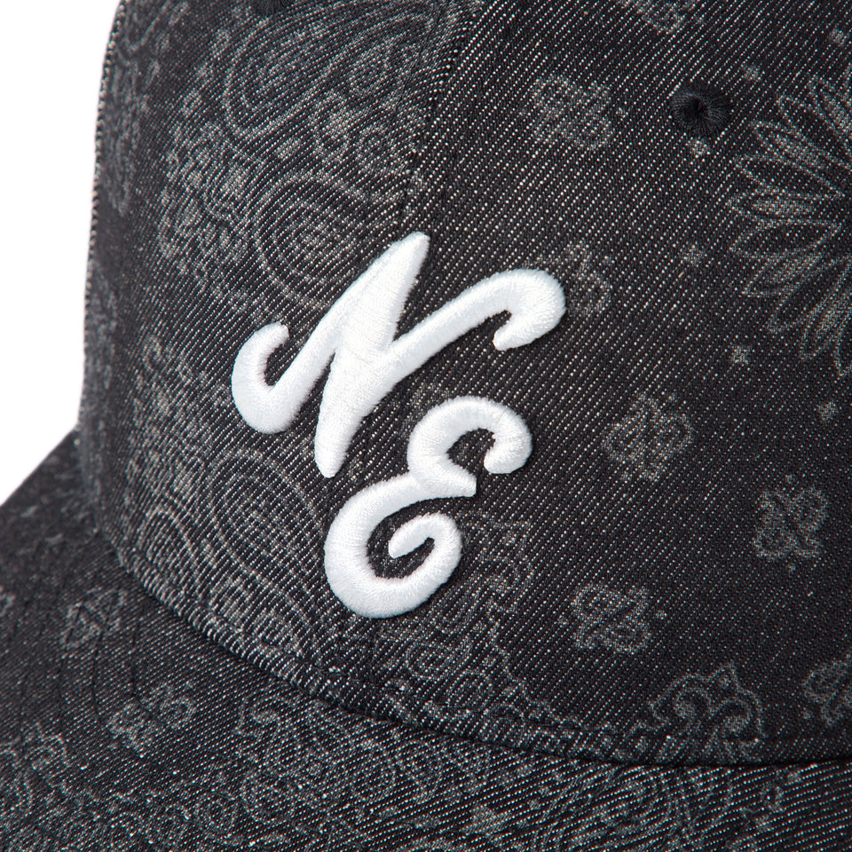 PC 59FIFTY Laser Burn Out Denim クラシックロゴ ブラック | NEW ERA ニューエラ公式オンラインストア