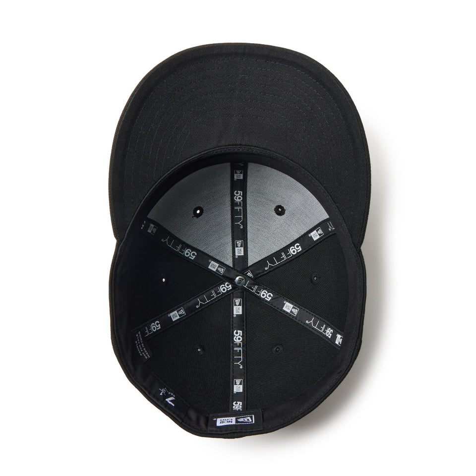 PC 59FIFTY Brand Name Logo ブラック | NEW ERA ニューエラ公式オンラインストア