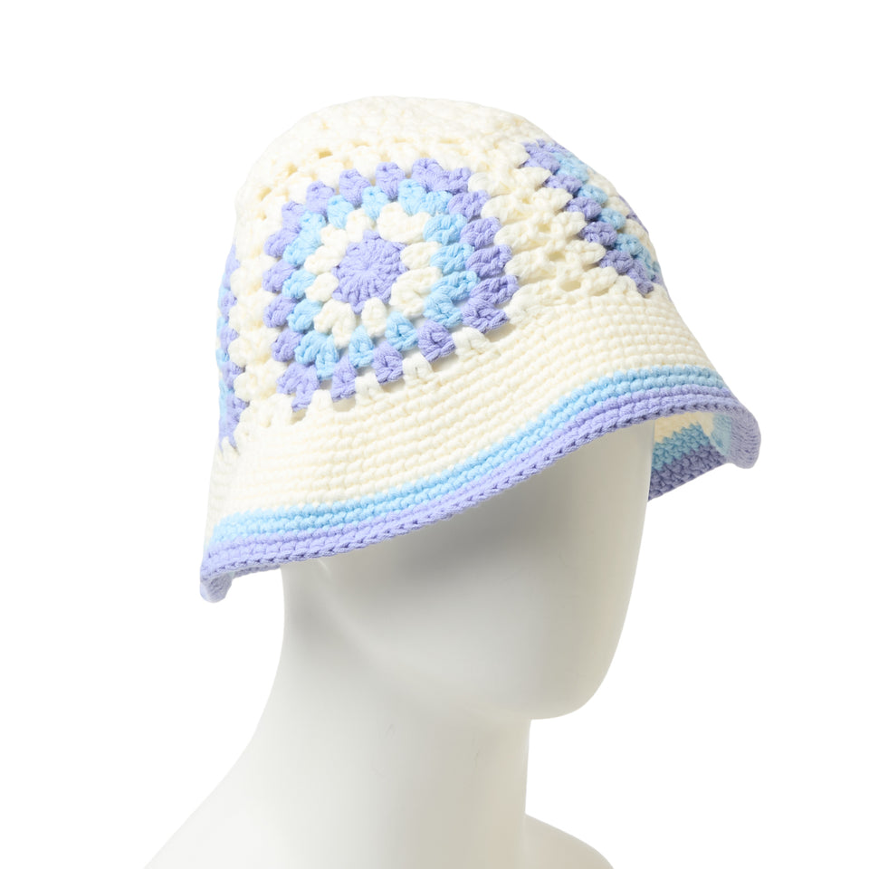クロシェ ニット エクスプローラー クローム/ラベンダー/ブルー | NEW ERA ニューエラ公式オンラインストア