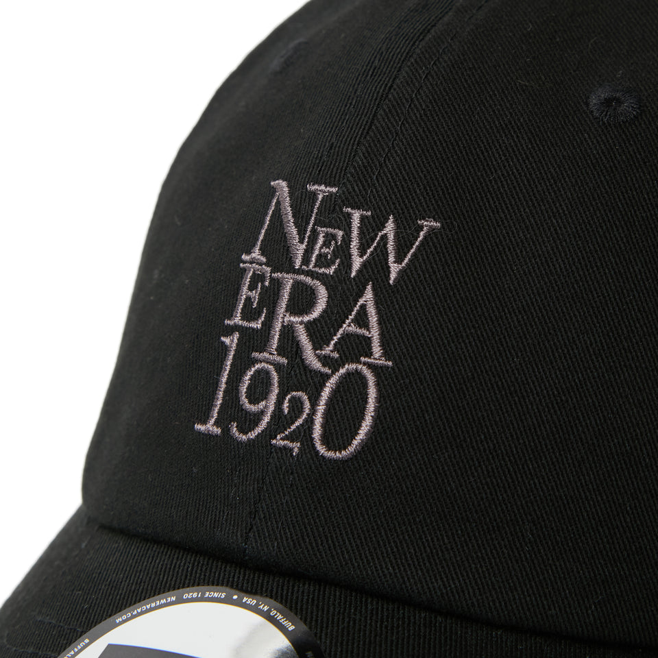 カジュアルクラシック One Tone Color NEW ERA 1920 ブラック | NEW ERA ニューエラ公式オンラインストア