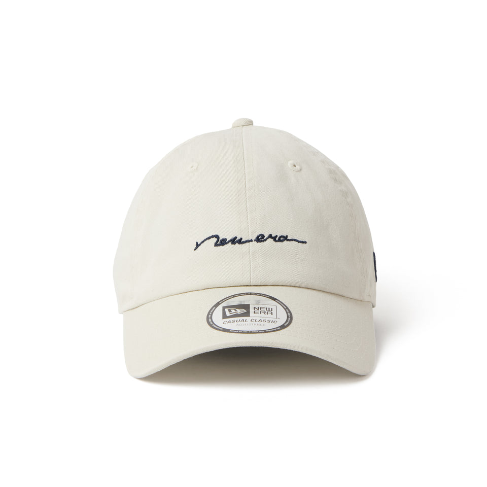カジュアルクラシック Handwritten Logo アイボリー | NEW ERA ニューエラ公式オンラインストア