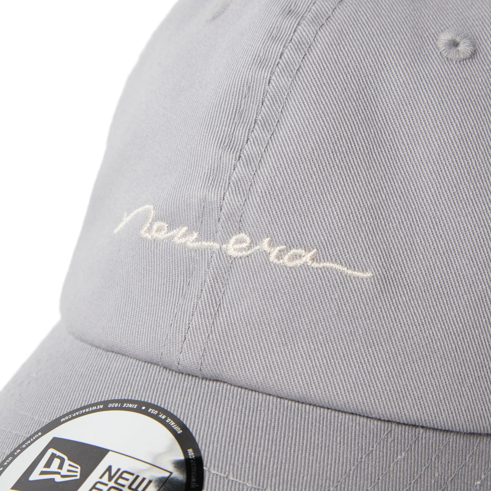 カジュアルクラシック Handwritten Logo グレー | NEW ERA ニューエラ公式オンラインストア