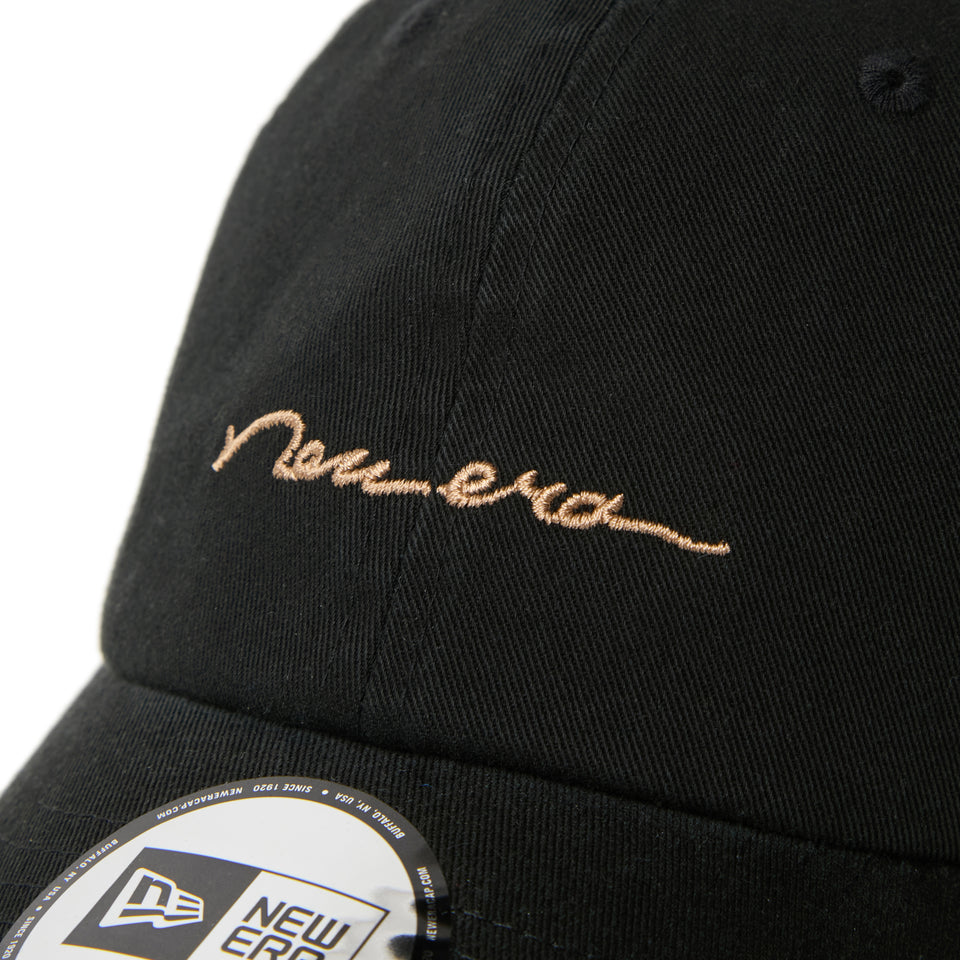 カジュアルクラシック Handwritten Logo ブラック | NEW ERA ニューエラ公式オンラインストア