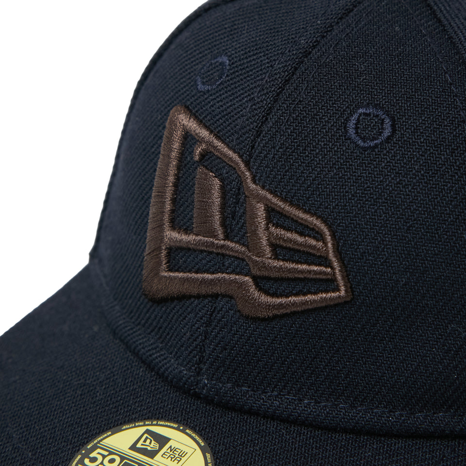 キャップポーチ エコバッグ フラッグロゴ ネイビー/ブラウン | NEW ERA ニューエラ公式オンラインストア