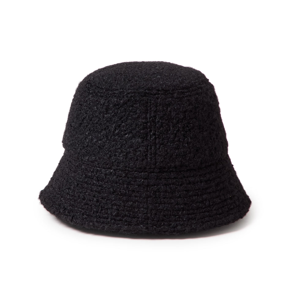 バケット01 セーラーブリム Pile Knit ブラック | NEW ERA ニューエラ公式オンラインストア