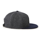 9FIFTY レザーストラップ MLB Wool Melton ニューヨーク・ヤンキース グレー/ネイビー | NEW ERA ニューエラ公式オンラインストア
