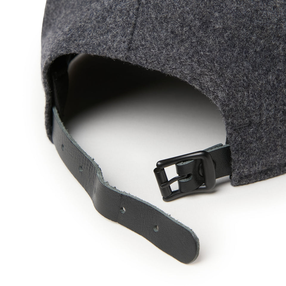 9FIFTY レザーストラップ MLB Wool Melton ニューヨーク・ヤンキース グレー/ネイビー | NEW ERA ニューエラ公式オンラインストア