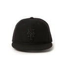 9FIFTY レザーストラップ MLB Wool Melton ニューヨーク・メッツ ブラック | NEW ERA ニューエラ公式オンラインストア